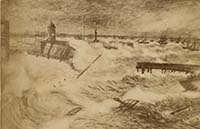 Destruction of Margate Jetty Nov 1877 | Margate History
